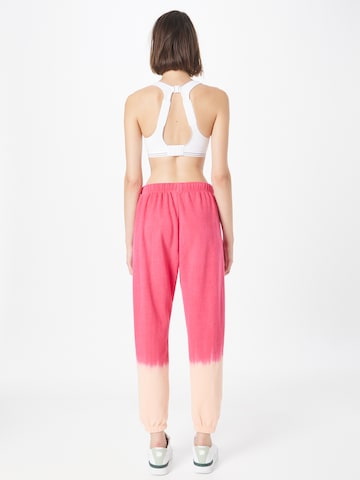 Effilé Pantalon de sport Hurley en rose