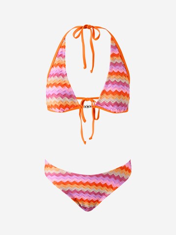 Cupshe Bikini 'Triangle'‌‌‌‌‌‌‌ in Pink