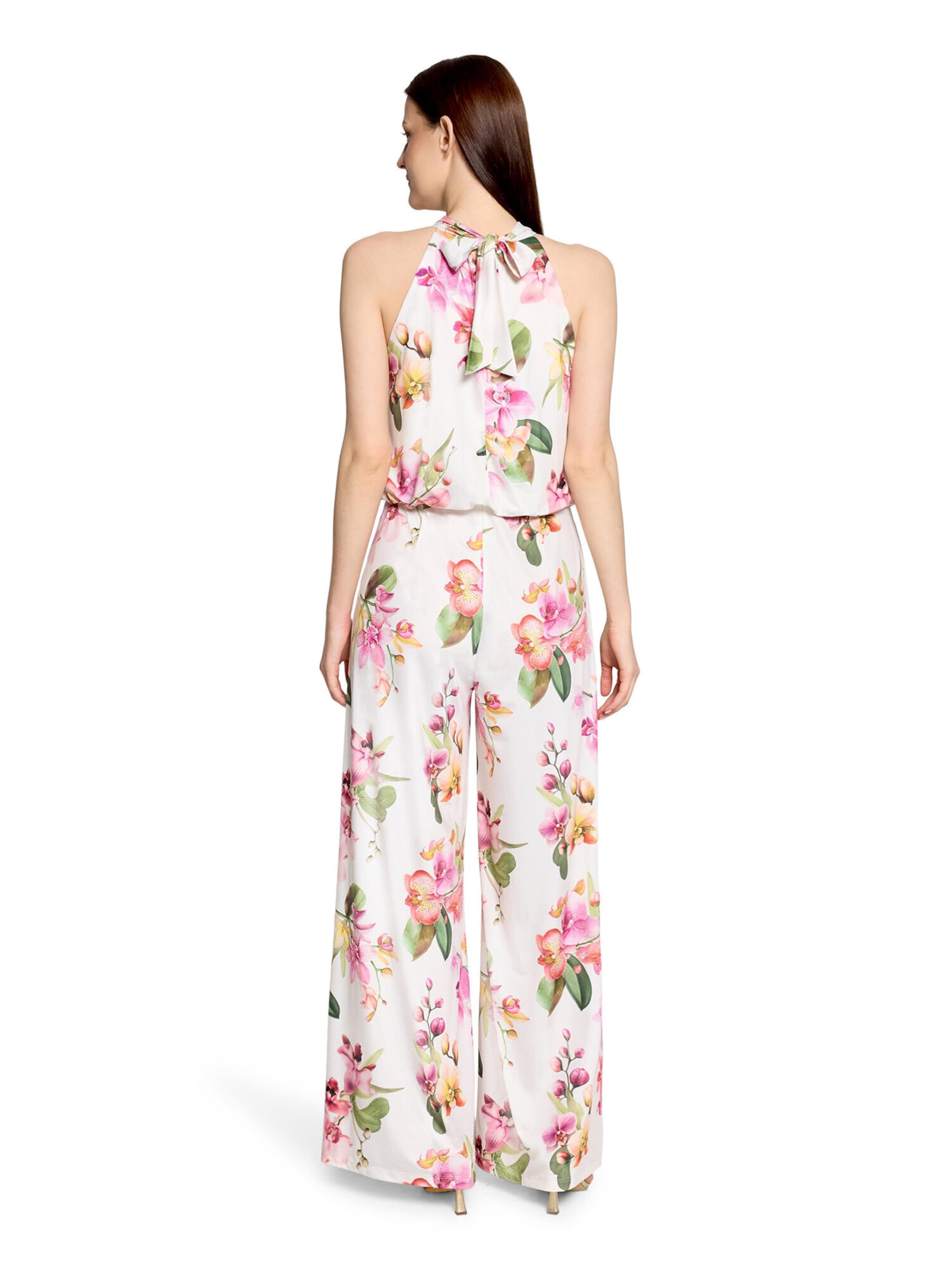 Tuta jumpsuit di Vera Mont in bianco