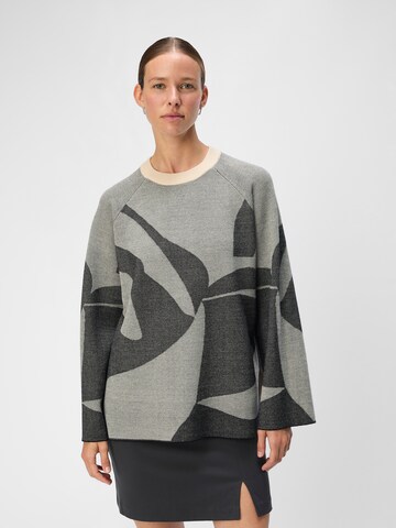 OBJECT Sweater 'Sif' in Grey: front