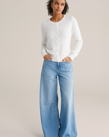 WE Fashion Kardigán - fehér