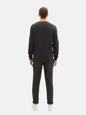 TOM TAILOR Sweater in Black