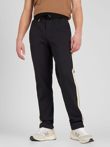 Les Deux Regular Pants 'Sterling' in Black: front
