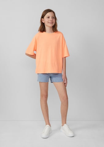 s.Oliver Shirt in Oranje: voorkant