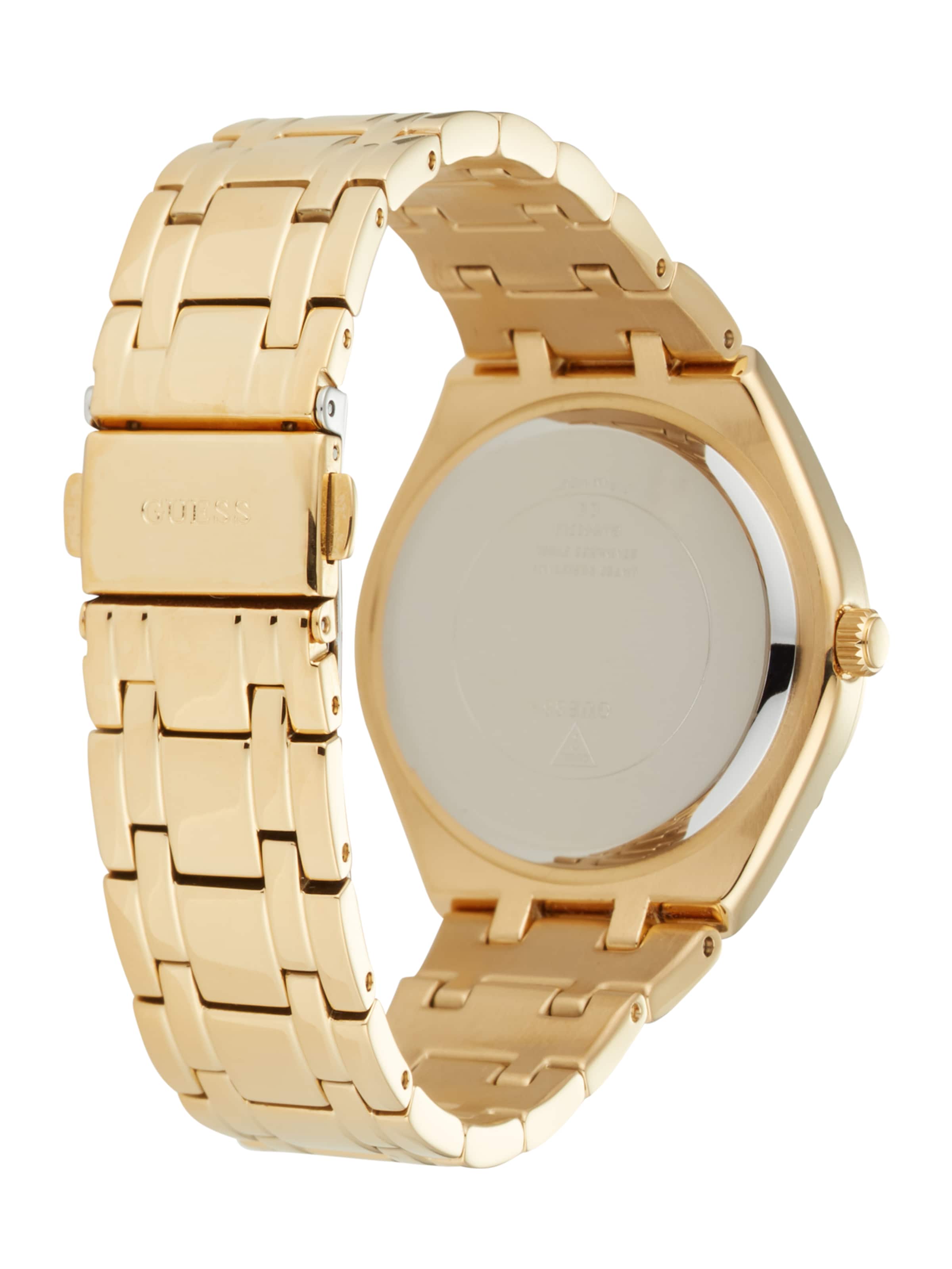 Montre à affichage analogique 'Cosmo' GUESS en or : devant