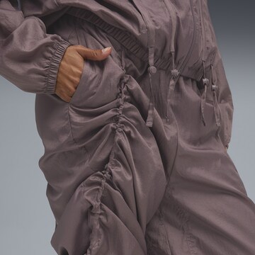 PUMA Wide leg Sportbroek 'Dare To' in Lila