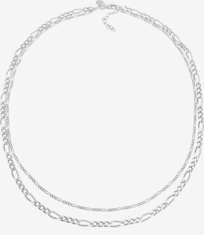 ELLI PREMIUM Halskette 'Figaro' in silber, Produktansicht