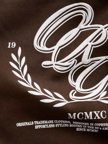 Felpa di JACK & JONES in marrone