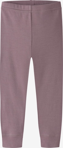 NAME IT Normalny krój Legginsy w kolorze fioletowy: przód