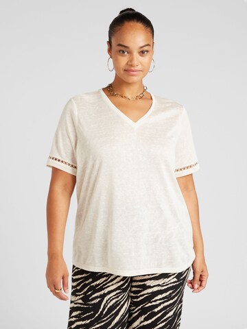 EVOKED Shirt 'VINULAN' in Beige: front
