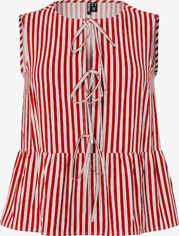 PIECES - Blusa 'PCJolly' en rojo: frente