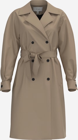 Manteau mi-saison VILA en beige : devant