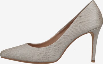 Steven New York Pumps in Zilver: voorkant