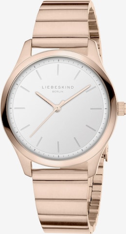 Liebeskind Berlin Analog watch in Gold: front