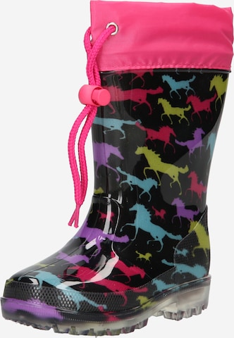 BECK - Botas de lluvia en negro: frente