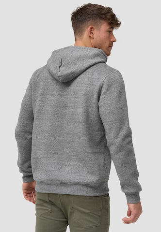 INDICODE JEANS Sweatshirt in Grey