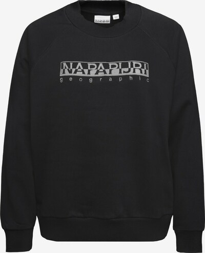 NAPAPIJRI Sweatshirt 'Bebel' in grau / schwarz, Produktansicht
