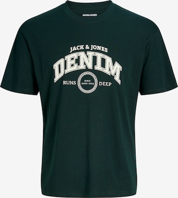 Jack & Jones Plus Shirt 'JJJam' in Green: front
