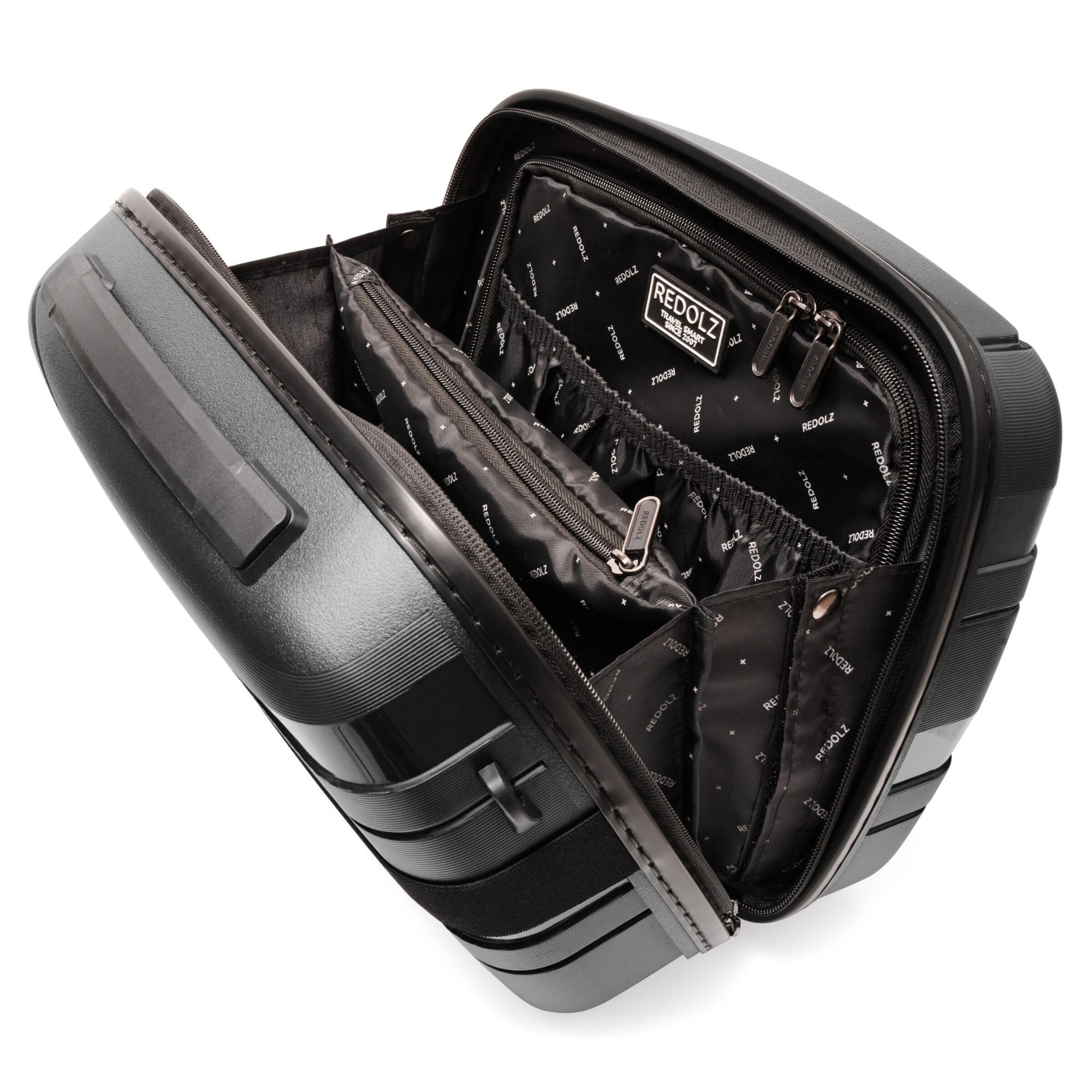 Redolz Kulturtasche 'Essentials 10' in Schwarz