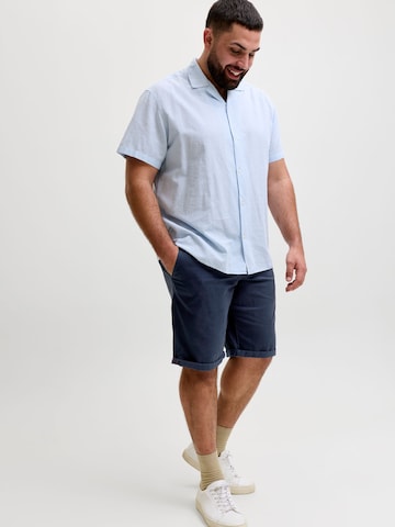 Jack & Jones Plus Regular Chino 'JPSTBowie' in Blauw