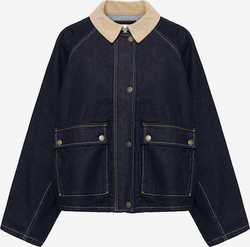 Pull&Bear Prechodná bunda 'PACIFIC' - Modrá: predná strana