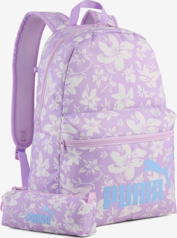 PUMA Backpack in Purple: front