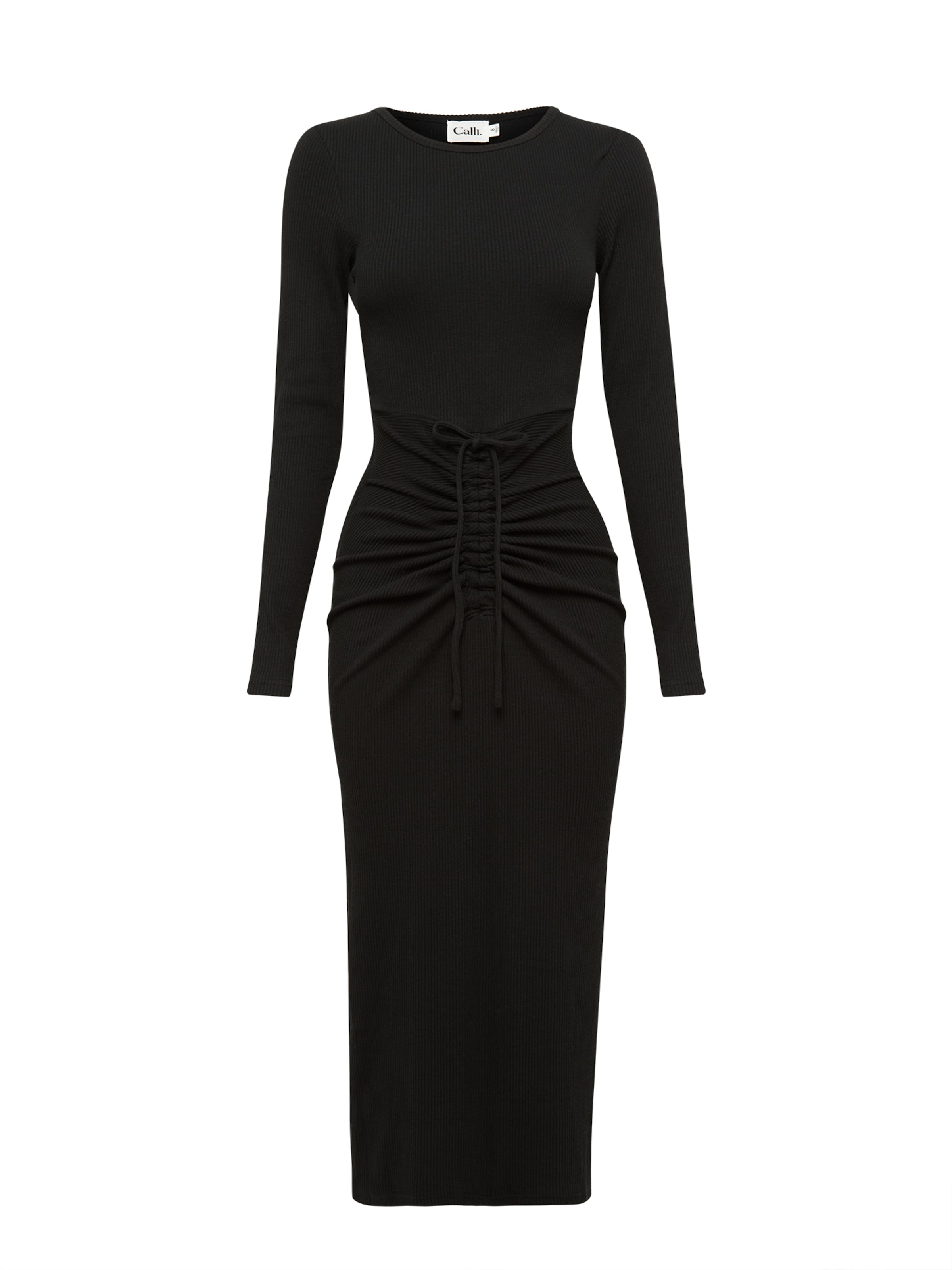 Calli Šaty 'DIONA' – černá: přední strana