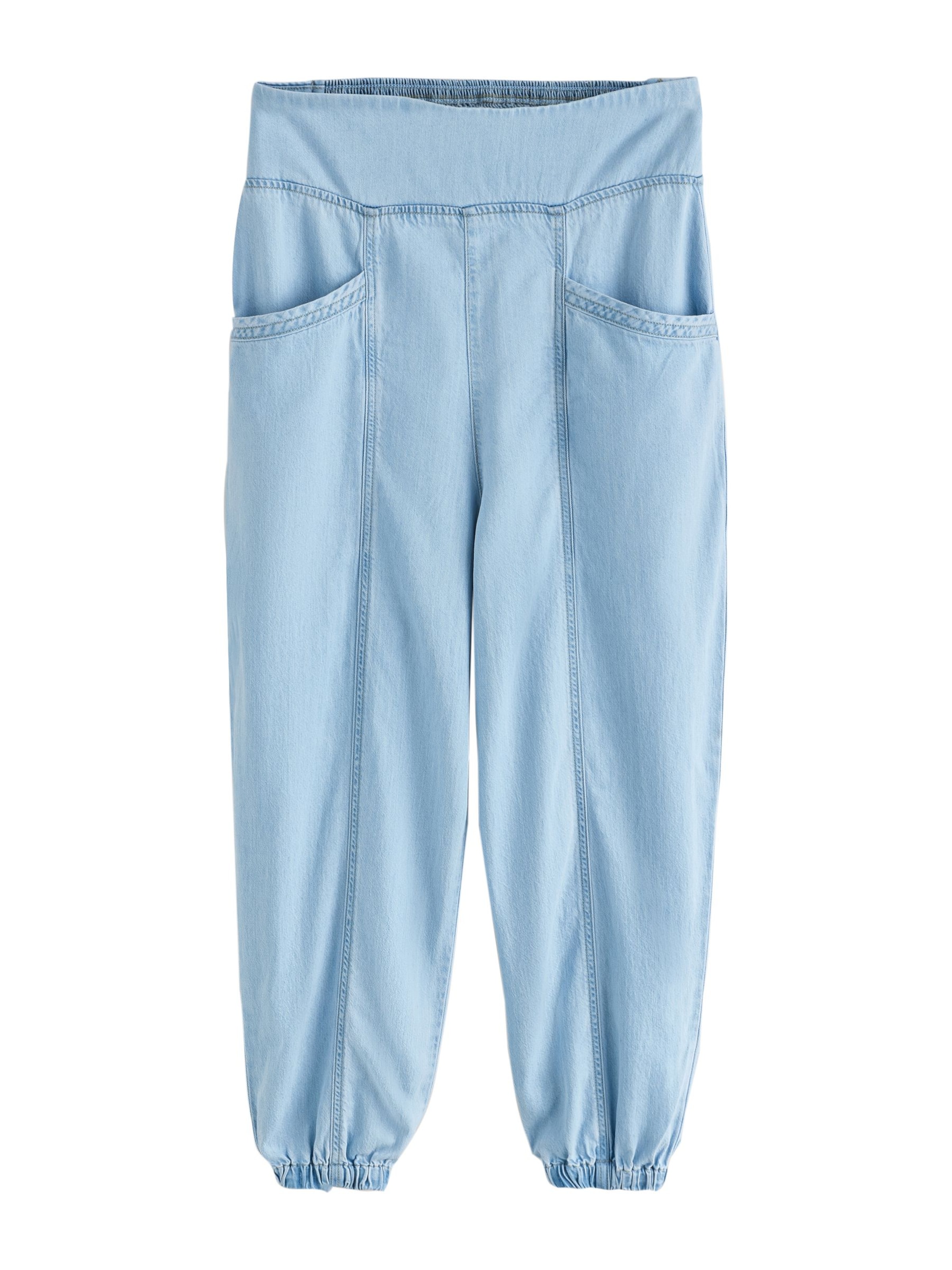 Next Tapered Jeans in Blauw: voorkant