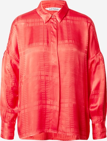 Soft Rebels Blouse 'Aida' in Red: front