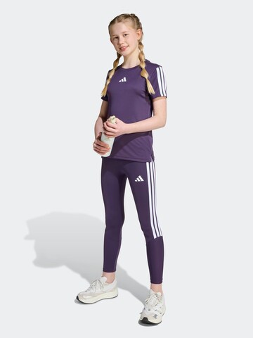 ADIDAS SPORTSWEAR Обычный Спортивные штаны 'Train Essentials' в Лиловый: спереди