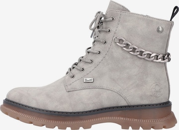 Rieker - Botines con cordones en gris