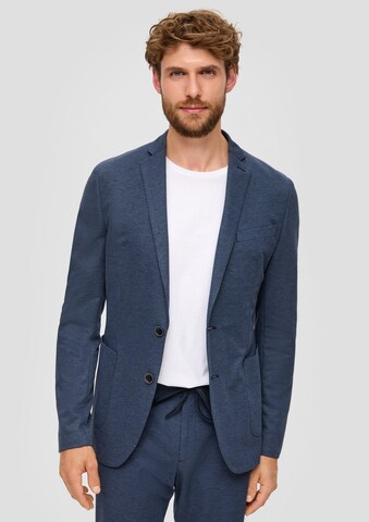 s.Oliver BLACK LABEL Regular fit Colbert in Blauw: voorkant