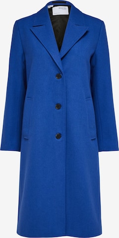 SELECTED FEMME Přechodný kabát 'Alma' – modrá: přední strana