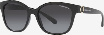 ARMANI EXCHANGE Слънчеви очила '0AX4127S5481588G' в черно: отпред