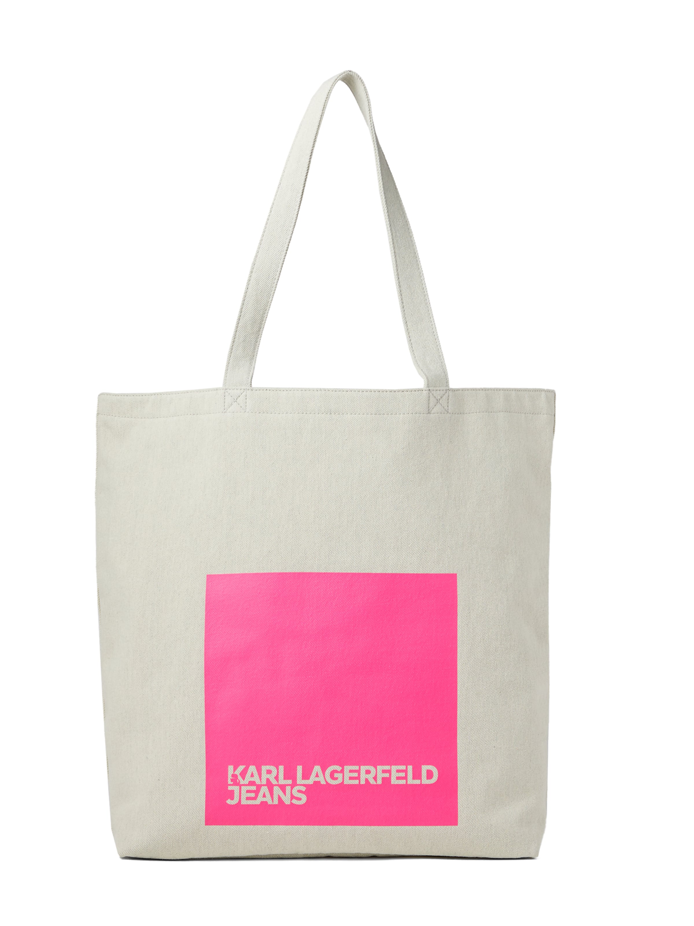 KARL LAGERFELD JEANS Shopper in Beige: Vorderseite