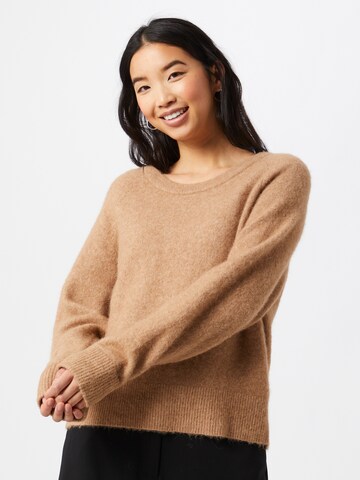 Samsøe Samsøe Sweater in Brown: front