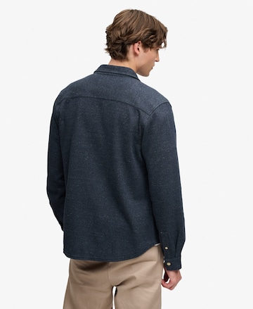 Superdry & Co Regular fit Overhemd in Blauw