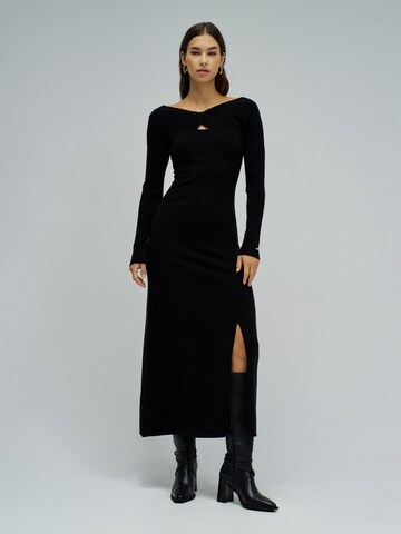 Salsa Jeans Dress in Black: front