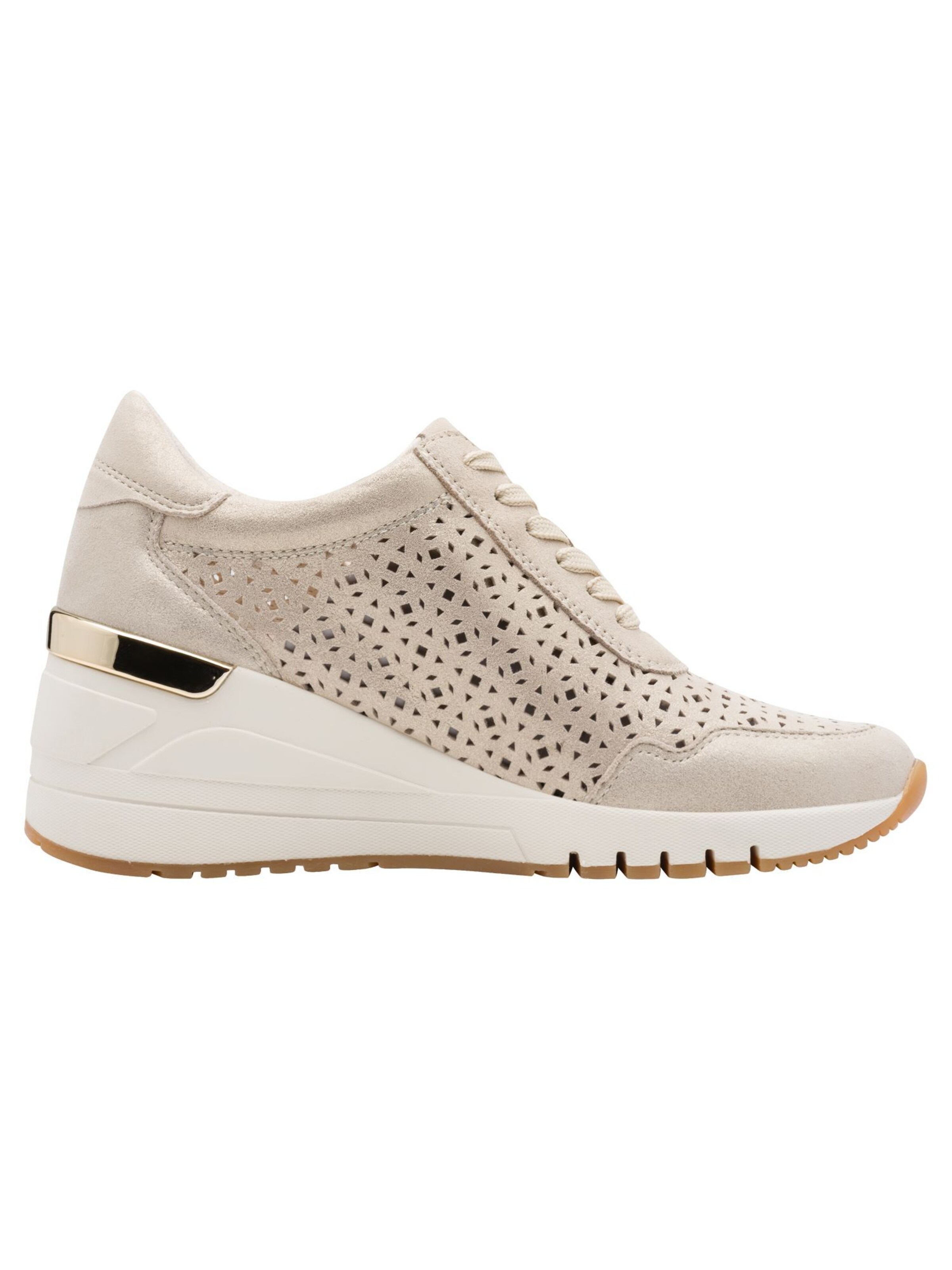 MARCO TOZZI Sneakers laag in Beige