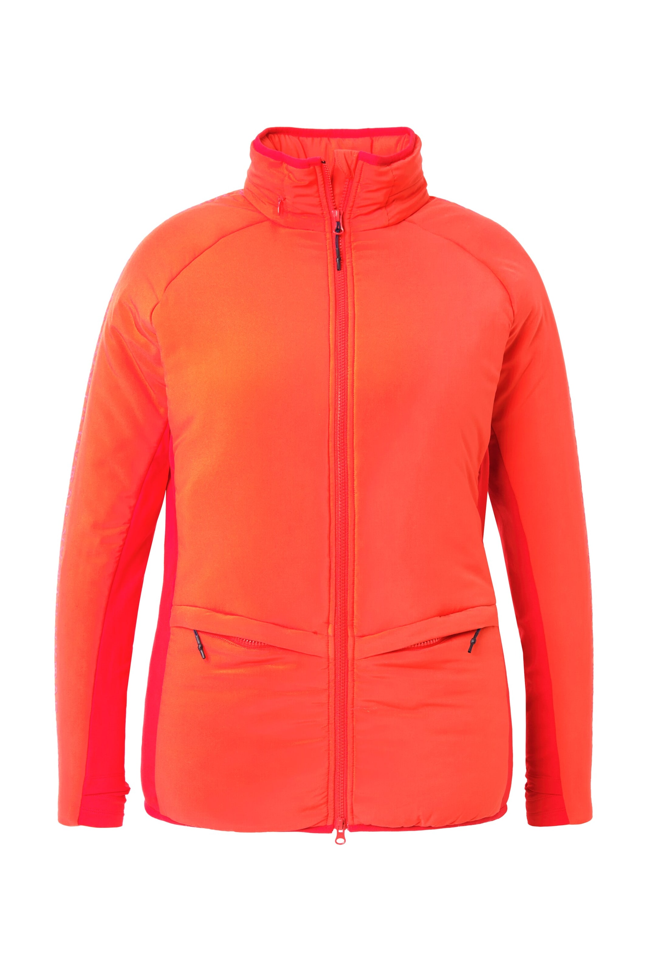 Ulla Popken Functionele jas in Oranje: voorkant