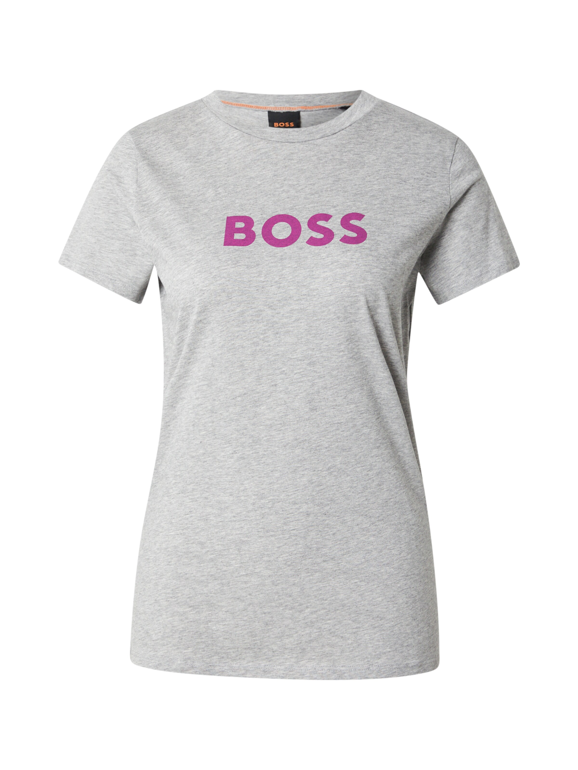 BOSS Shirt 'Elogo 5' in Grey: front