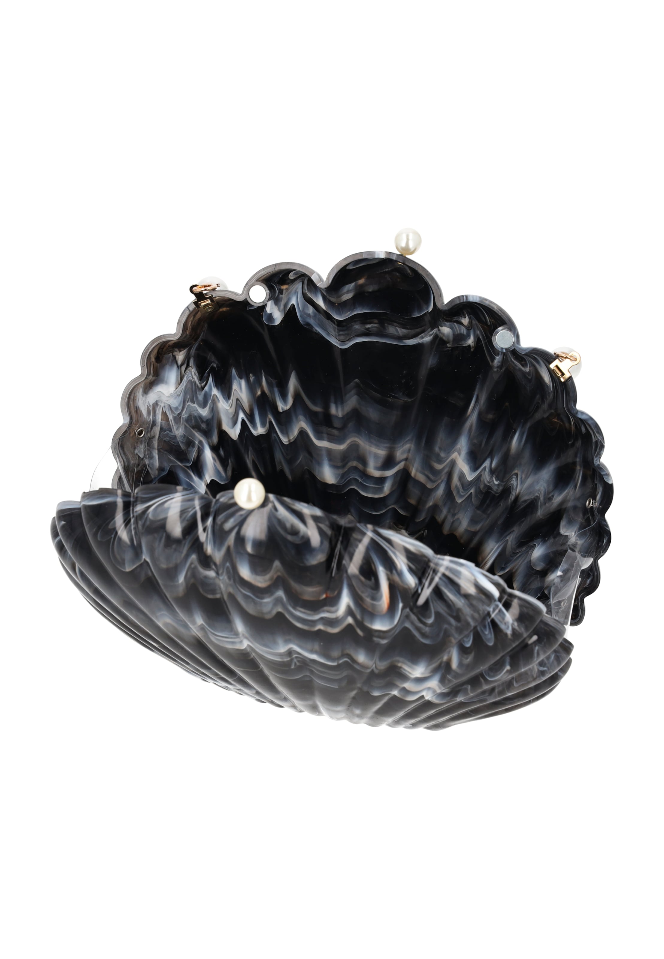 faina Clutch in Black