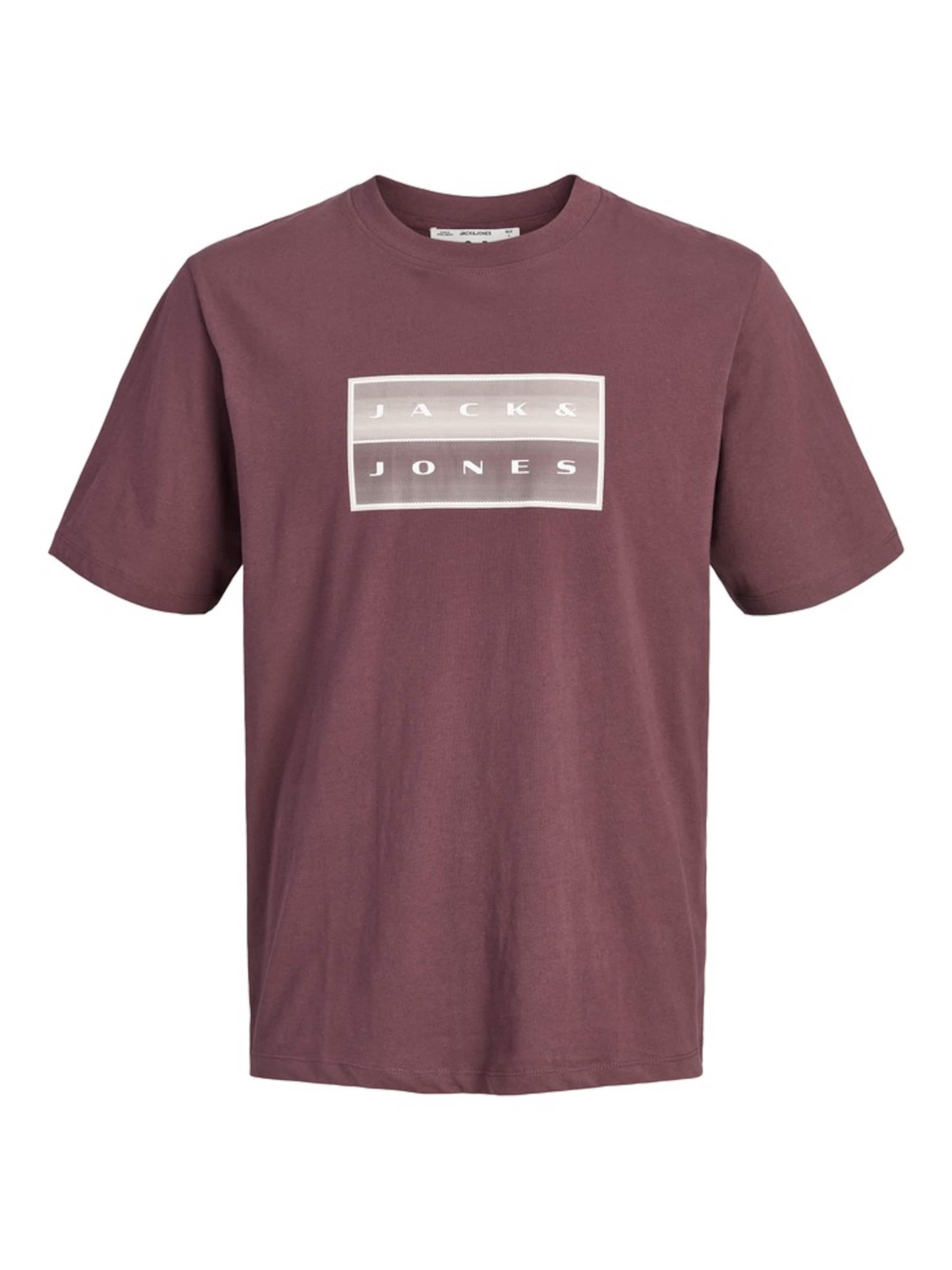 JACK & JONES Bluser & t-shirts 'JCOFusion' i rød: forside