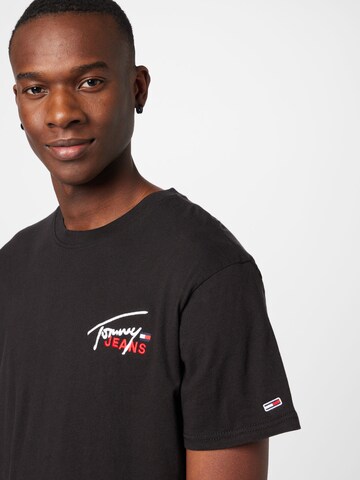 Tommy Jeans T-shirt i svart