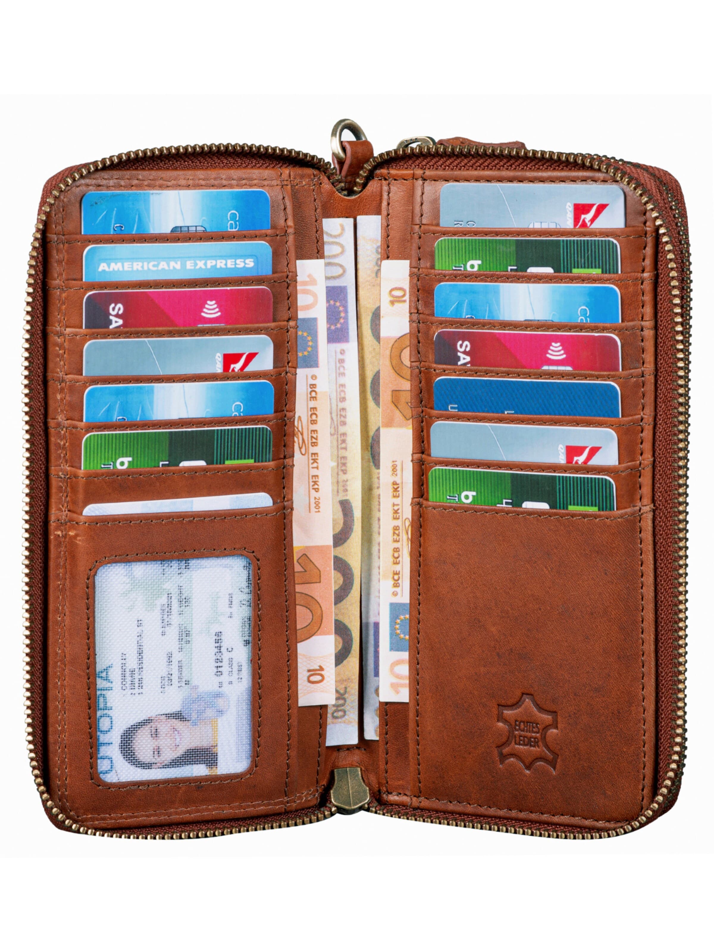 Benthill Wallet 'XL' in Brown
