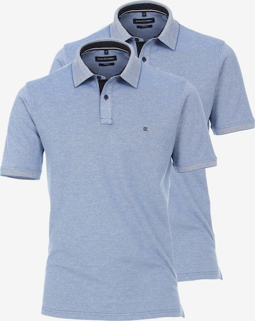 CASAMODA Shirt 'Basic' in Blau: Vorderseite