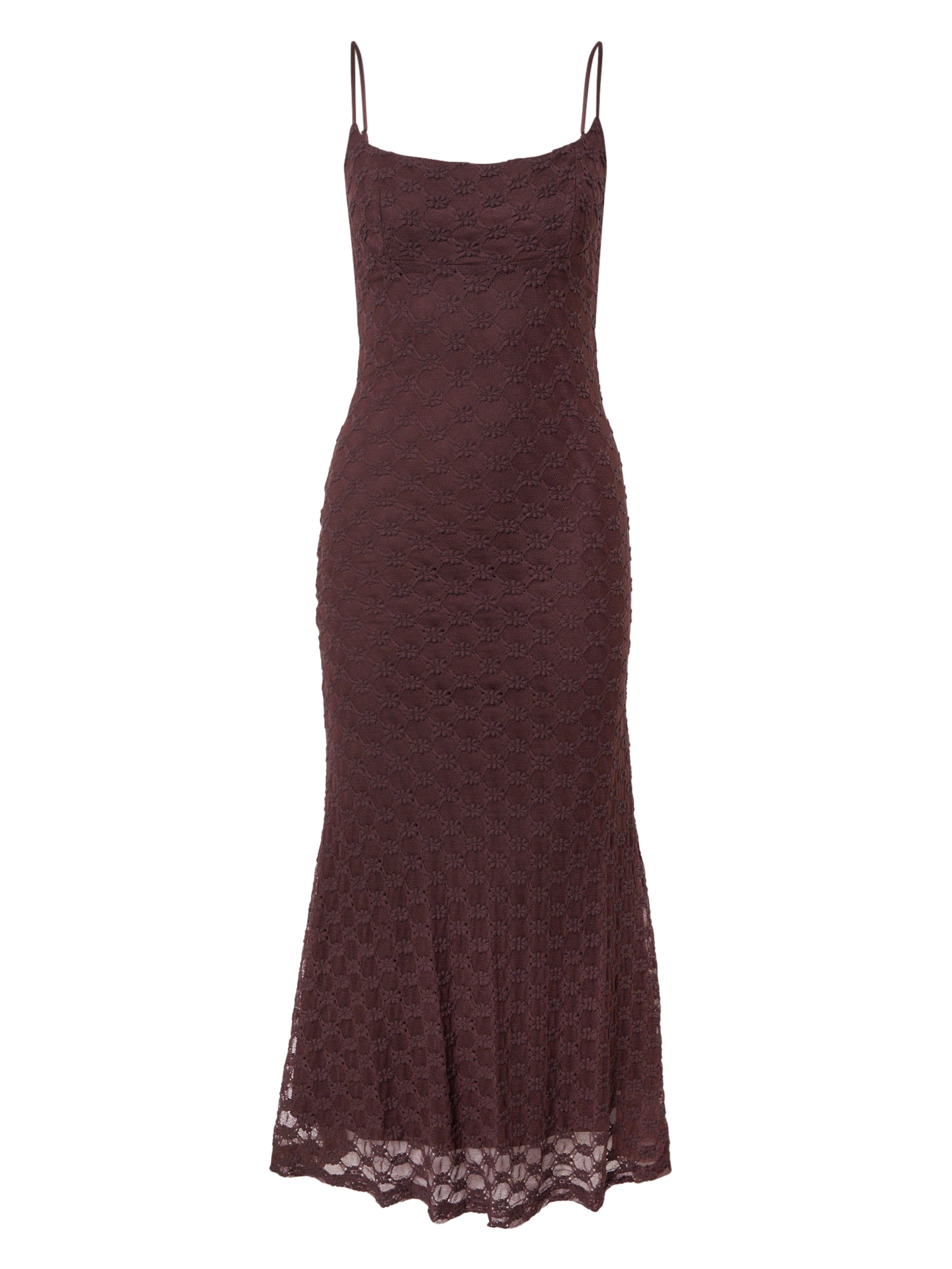 Abito da cocktail 'ADONI' di Bardot in marrone: frontale