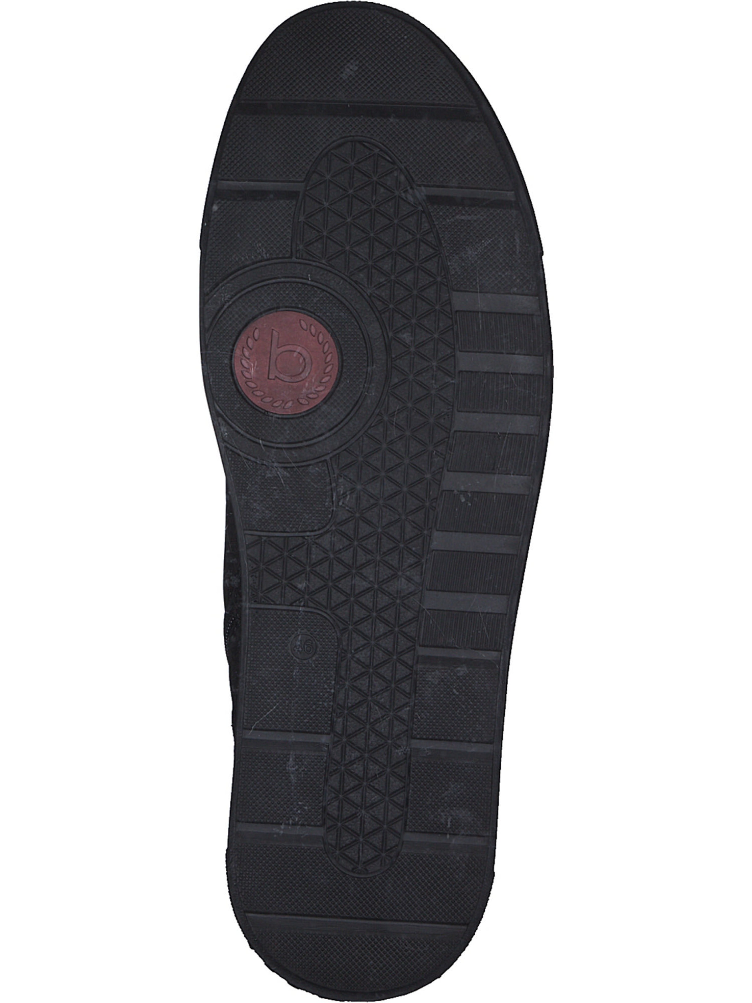 bugatti Schnürboots 'Huberto' in Schwarz