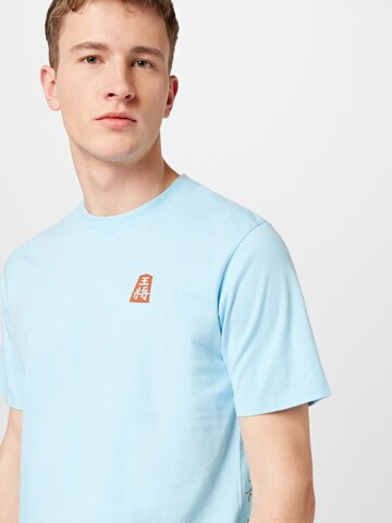 EDWIN T-Shirt 'Shogi' in Blau