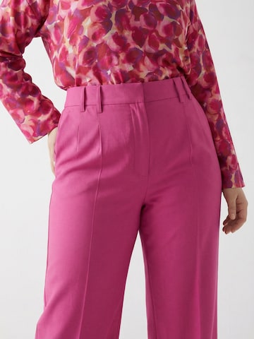 Wide Leg Pantalon à pince 'Finja' Guido Maria Kretschmer Curvy en rose